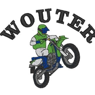 Handdoek met naam en voertuig